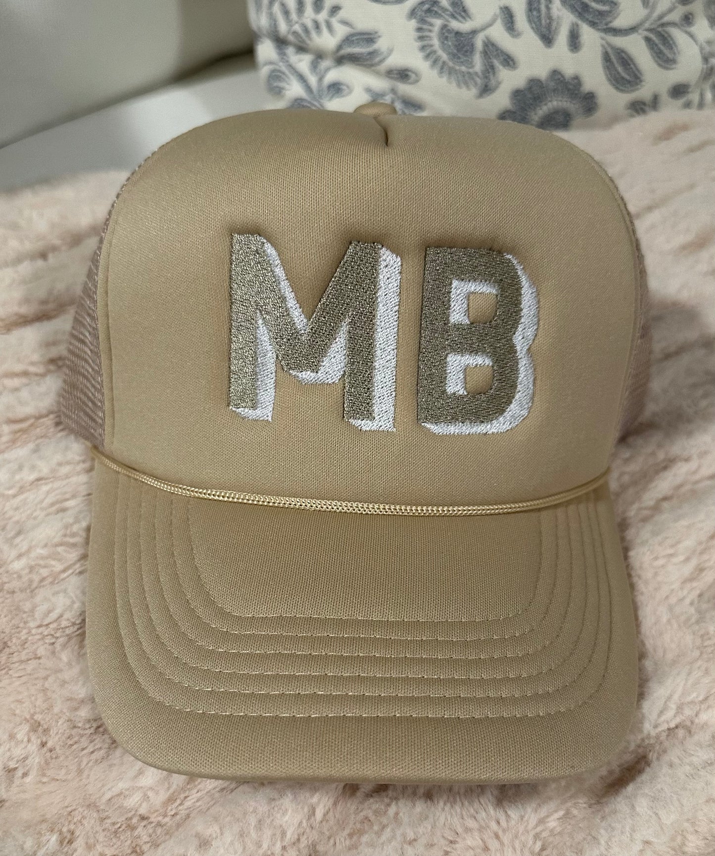 Custom Initial Trucker Hat